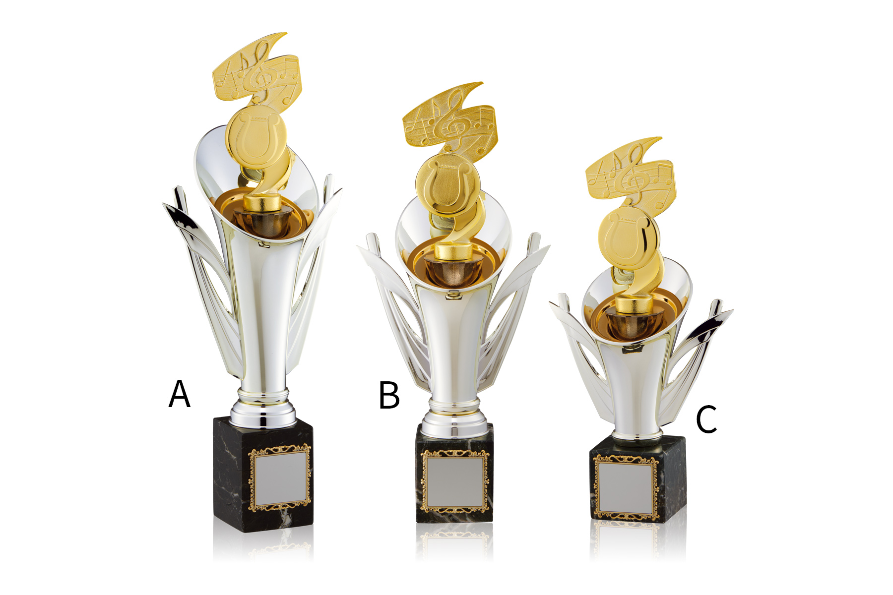 音楽用ハイグレードトロフィー JW-TO-3148-music