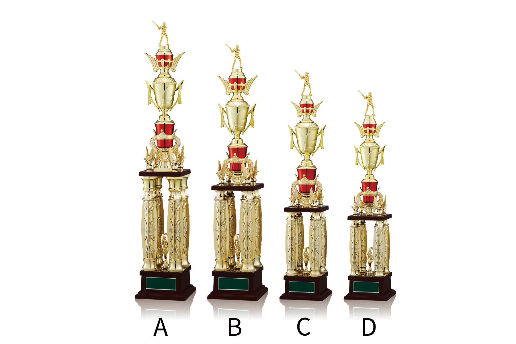 ソフトボール用の表彰トロフィー JW-TO-3155-softball