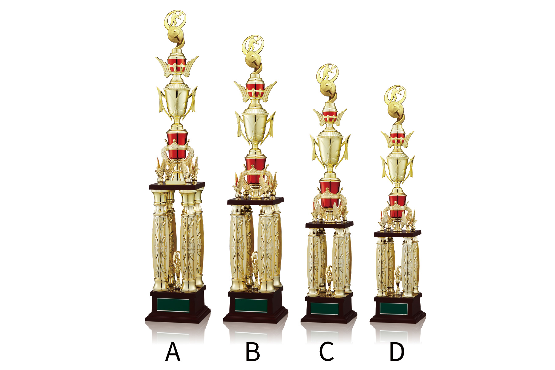 卓球用チャンピオントロフィー JW-TO-3155-tabletennis