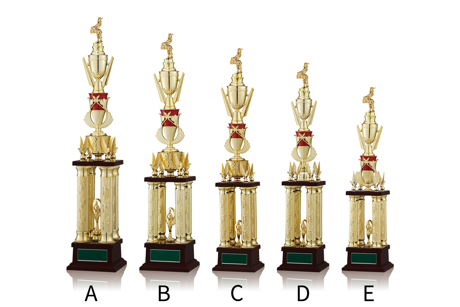 JW-TO-3156　背負い投げの人形がかっこいいチャンピオントロフィー