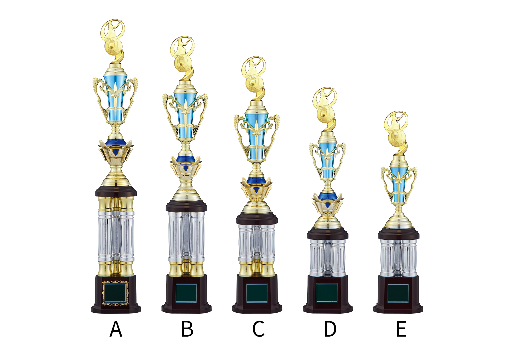 剣道チャンピオントロフィー JW-TO-3158-kendo