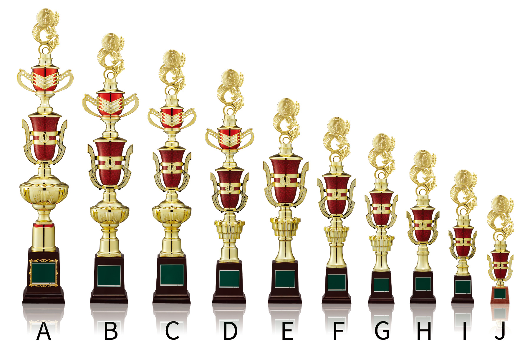 陸上競技用スタンダードトロフィー JW-TO-3163