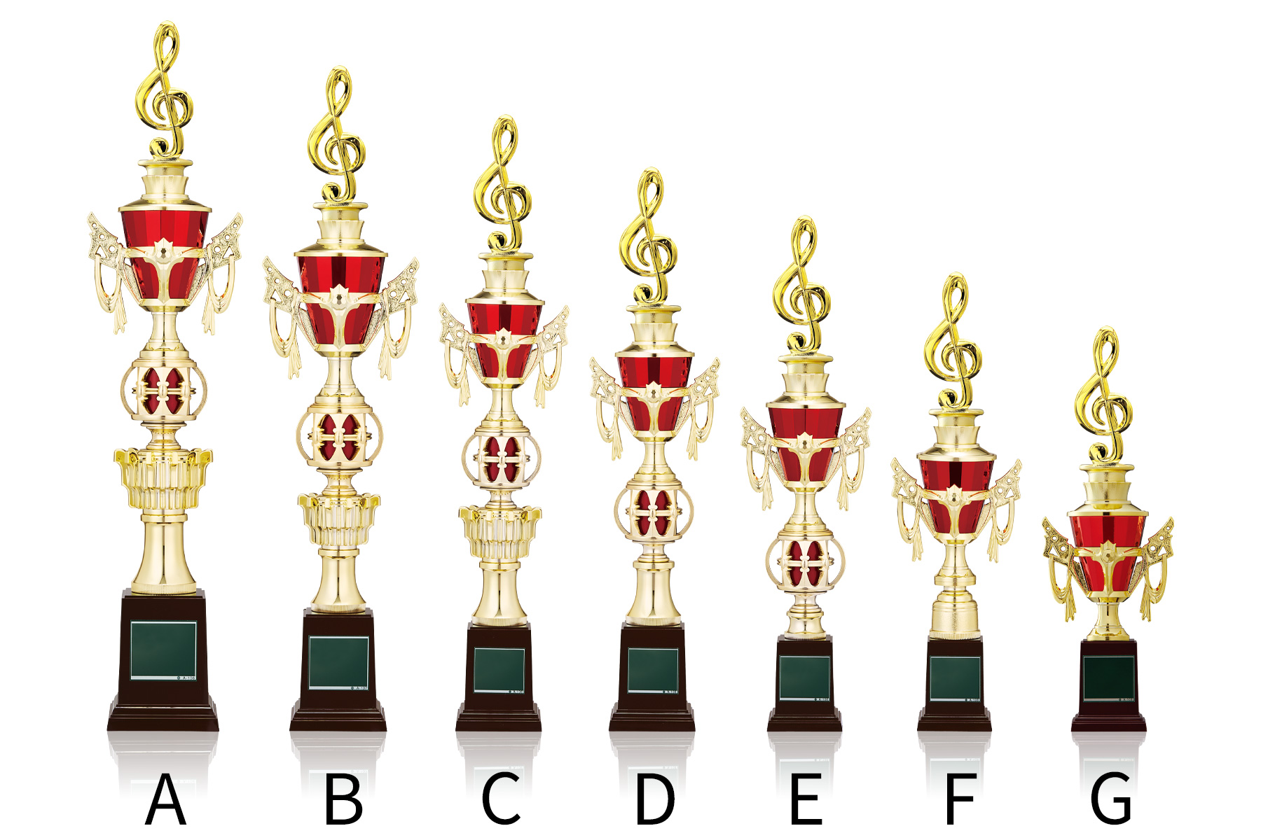 音楽専用のスタンダードトロフィー JW-TO-3176-music