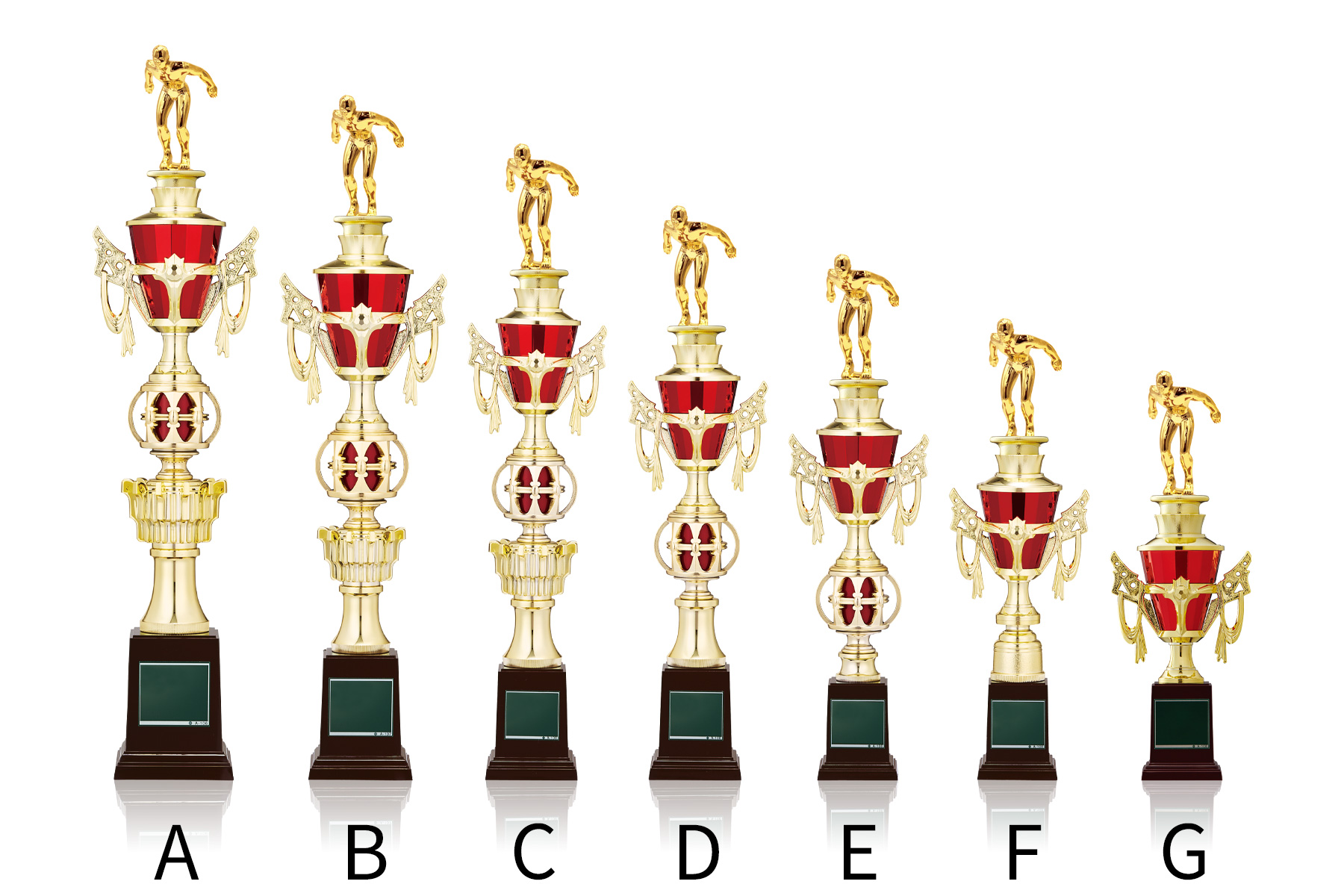 水泳専用のスタンダードトロフィー JW-TO-3176-swimming