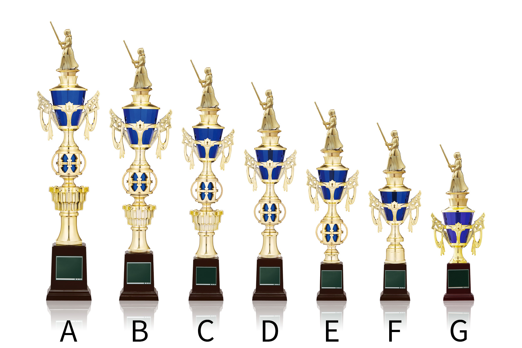 剣道専用スタンダードトロフィー JW-TO-3177-kendo