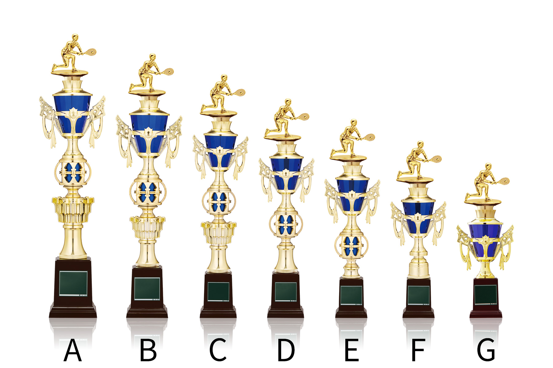 テニス専用のスタンダードトロフィー JW-TO-3177-tennis