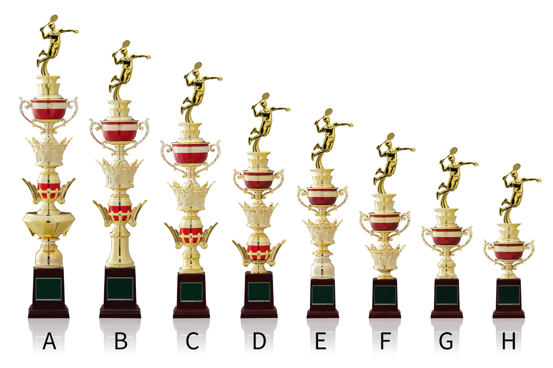 バドミントンスタンダードトロフィー JW-TO-3178-badminton