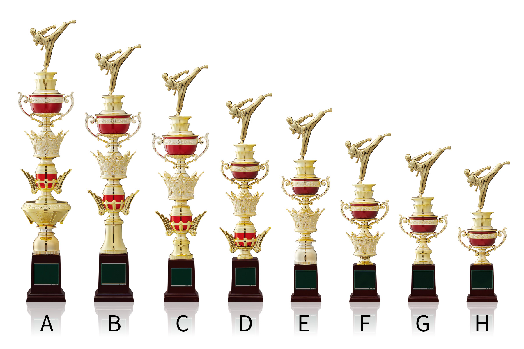 空手専用スタンダードトロフィー JW-TO-3178-karate