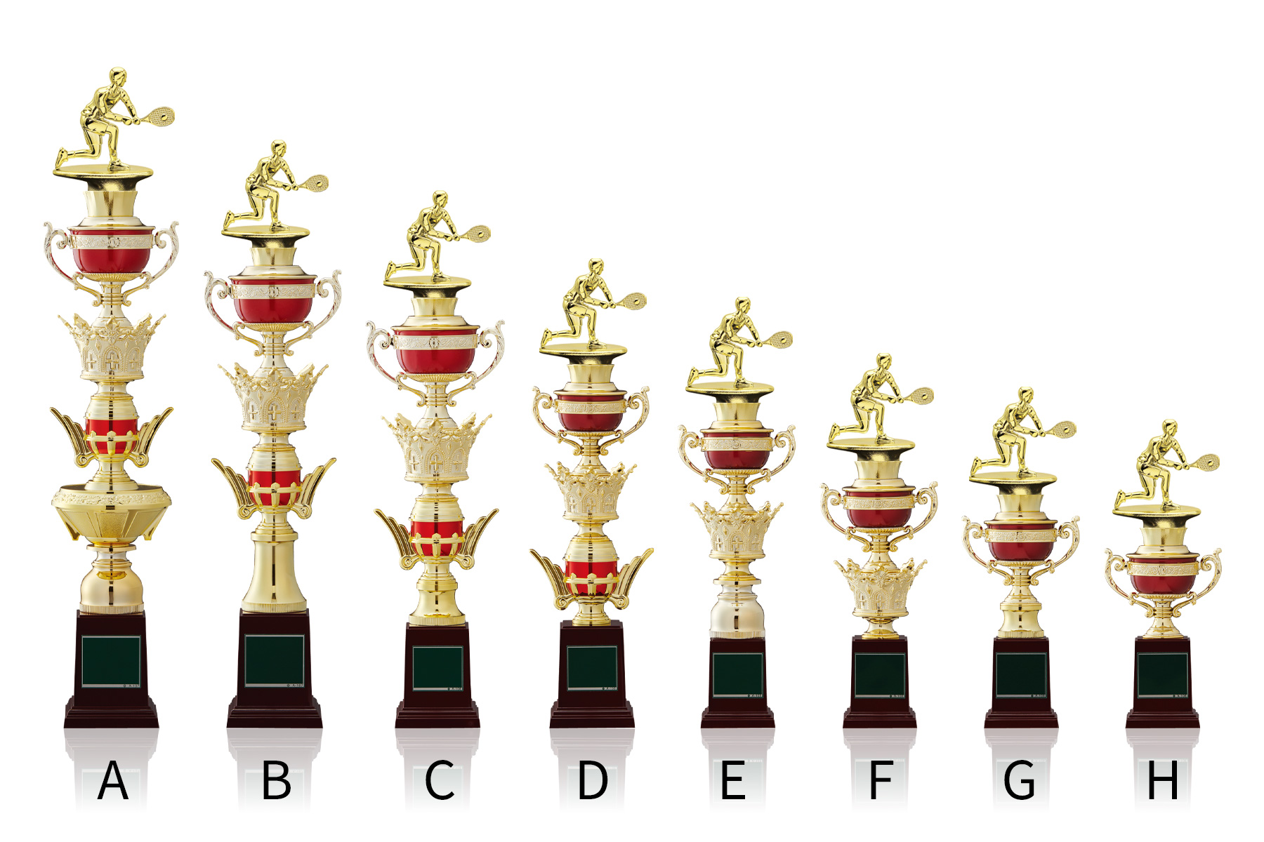 テニス専用のスタンダードトロフィー JW-TO-3178-tennis