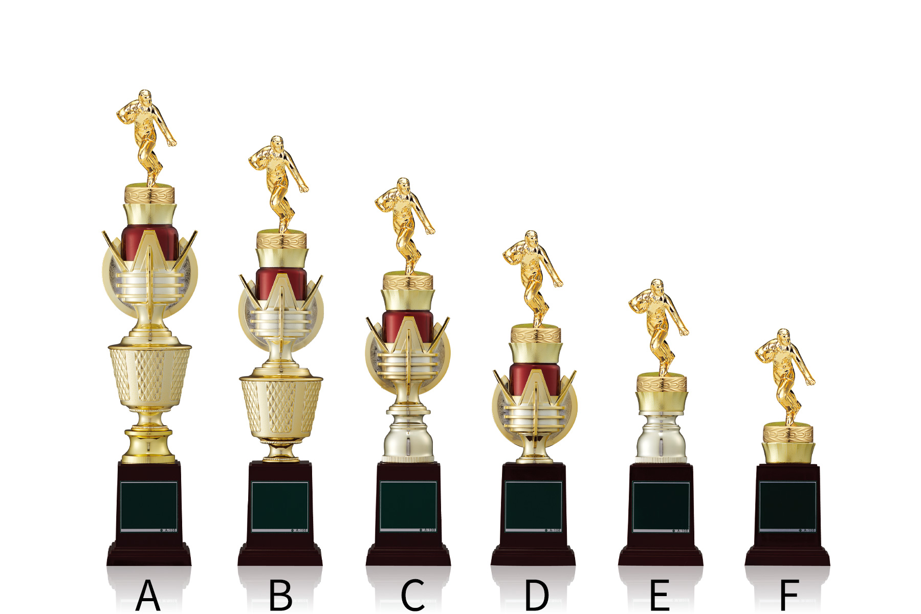 ラグビー用スタンダードトロフィー　JW-TO-3181-ball-other