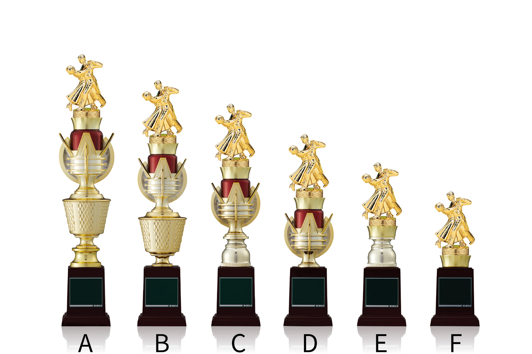 ダンス用スタンダードトロフィー　JW-TO-3181-dance