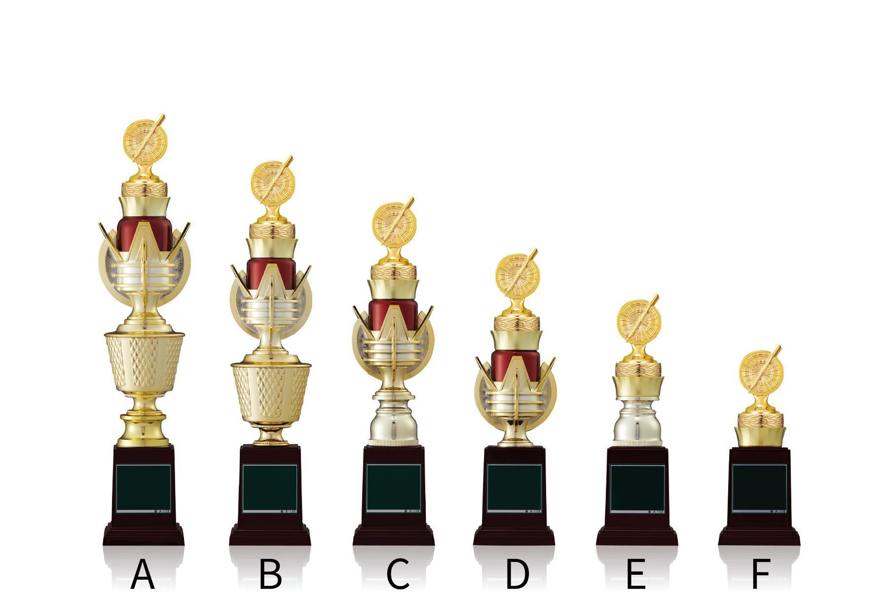 ダーツ用スタンダードトロフィー　JW-TO-3181-darts