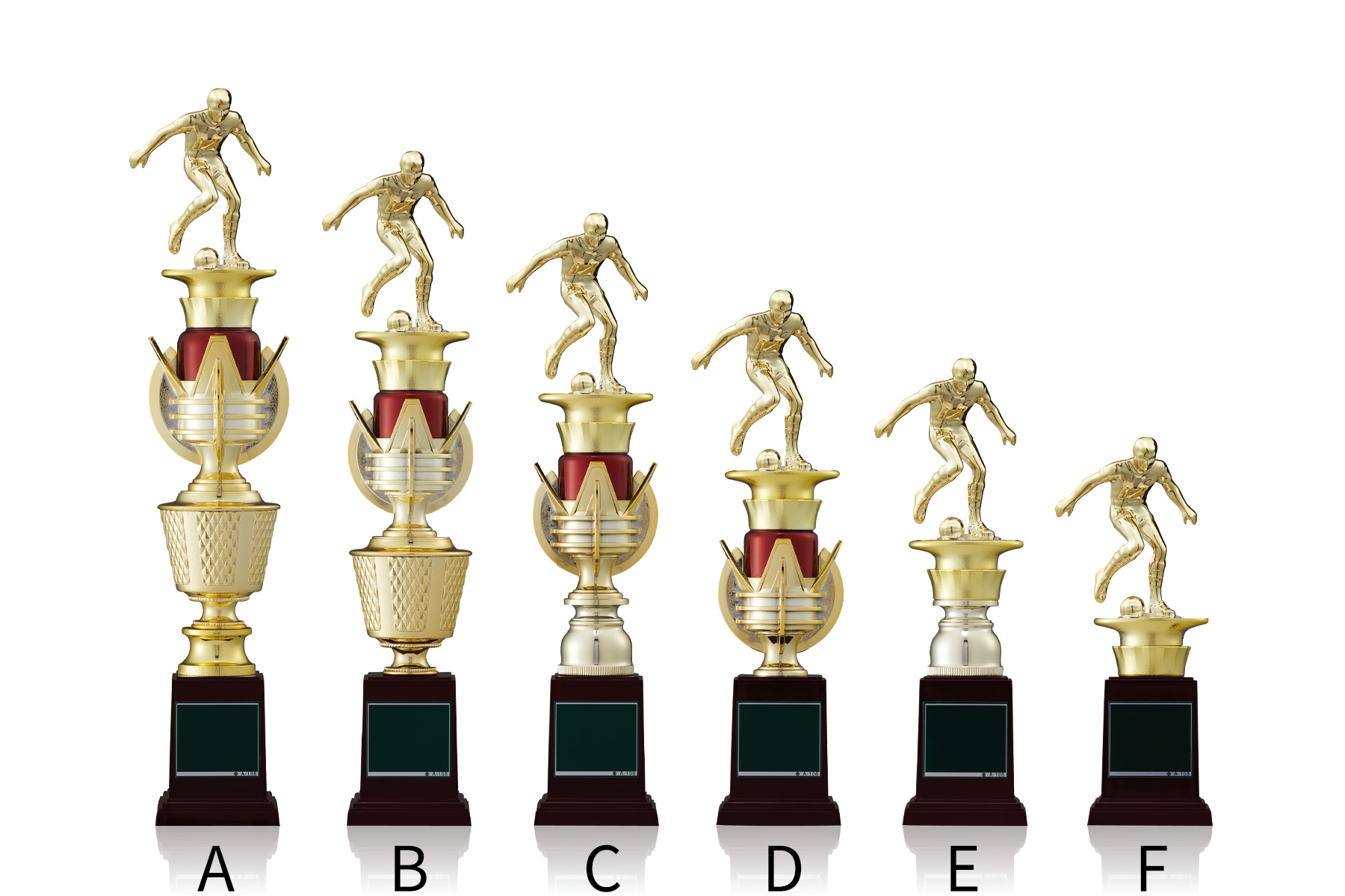 サッカー用スタンダードトロフィー　JW-TO-3181-soccer