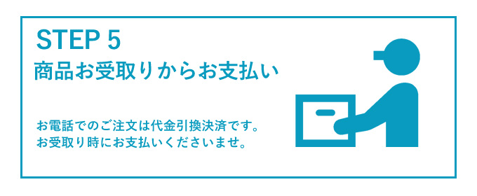 代金のお支払～商品到着