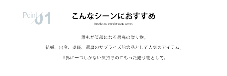 似顔絵記念品 こんなシーンにおすすめ